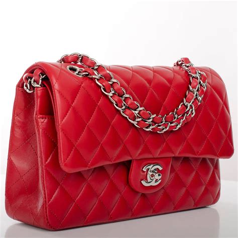 chanel bag 12 red color|authentic red Chanel bags.